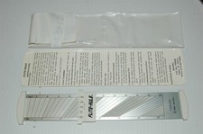 VINTAGE 1994 NAVPRO FLITE-RULE NAVIGATION INSTRUMENT SLIDE RULE WITH INSTRUCTION picture