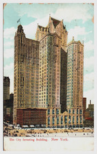 The City Investing Building New York City NY Early View 1908 Posted  Postcard picture