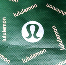 NEW Lululemon Reusable Recycled Green Shopping Lunch Beach Snap Closure Bag Tote picture