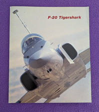 1984 Northrop F-20 Tigershark V.I.P. Media Press Kit Morrocco Sales Tour RARE picture