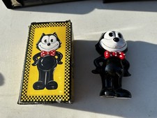 Vintage Felix The Cat Ceramic Bank With Original Box 1989 picture