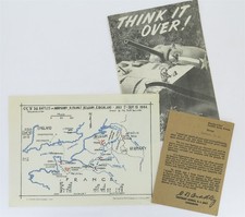 Lot of WWII Spearhead American Twelfth Army Group, Map & Sherman Tank Ephemera picture