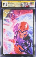X-Men #26 ALEX ROSS VARIANT CGC SS 9.8 signed Matthew Waterson MAGNETO X-Men '97 picture