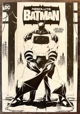 Absolute Batman SDCC 2024 Exclusive Ashcan Nick Dragotta B&W Cover DC Not Foil picture