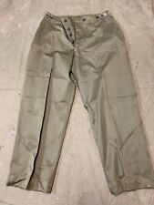 ORIGINAL WWII US ARMY M1943 M43 COMBAT FIELD TROUSERS-SIZE LARGE 36 WAIST picture