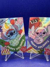 Angel Stitch YAY 2023 Card Fun Disney 100 Holiday-Festival Christmas-stocking picture