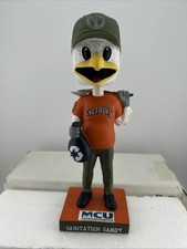 Sandy Mascot DSNY Brooklyn Cyclones SGA Bobblehead Mets John Franco Auto 2012 #1 picture