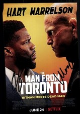 Woody Harrelson and Kevin Hart The Man From Toronto Original Sign # BC G 43473 picture
