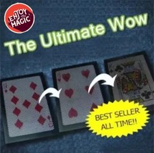 Magic Trick Ultimate WOW Close Up Magician Tricks Cards Instantly Change T8 picture
