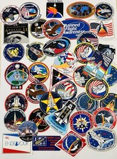 Vintage NASA STS Space Shuttle Mission Patch Stickers Lot 40 Apollo Endeavour picture