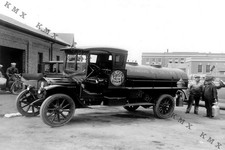 1920's Standard Oil Fuel Delivery Truck 4x6 photo picture