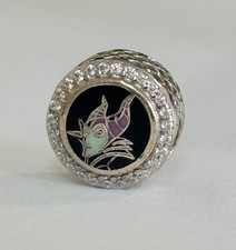 RunDisney Halloween Maleficent 13.1 Half Marathon 2025 Pandora Charm Rare NIB picture