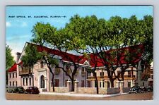 St Augustine FL-Florida, United States Post Office, Antique Vintage Postcard picture
