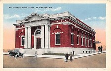 C20/ La Grange Georgia Ga Postcard c1915 Post Office Building picture