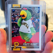 Topps 2025 Series One Pirate Parrot Mascot Card M-17 Pittsburgh Pirates picture
