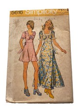 VTG Simplicity 5616 Misses Dress Size 14 36”bust  picture