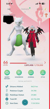 Pokémon GO Level 66 Game Account - Mewtwo IV100 (CP 3462), 4.97M Stardust picture