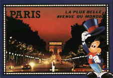 Euro Disney La plus Belle Avenue du Monde,Paris Disney Postcard Vintage picture