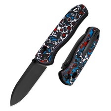 Kizer Drop Bear S45VN Blade Clutch Lock Fatcarbon Handle Ki3619A5 picture