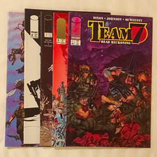 Image Comics Team 7 Dead Reckoning #1-4 + Deathblow #1 Comic Lot Dixon picture