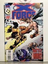 X-FORCE #46 (1995) DELUXE EDITION- MARVEL COMICS- ADAM POLLINA COVER- VF+ picture