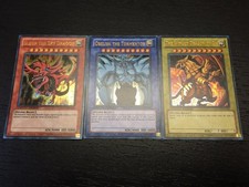 YUGIOH: OBELISK SLIFER RA - ULTRA RARE HOLO NM - EGYPTIAN GOD CARDS - YGLD SET picture