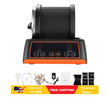 KFFKFF Rock Tumbler Kit, 2 lbs Stone Polishing Set, 4 Adjustable Speeds  picture