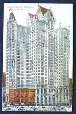 City Investing Building New York City NY Postcard Circa 1909 Success Post Card  picture