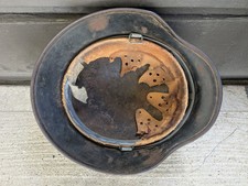 WW2 German M40 Stahlhelm Helmet ET62 with Partial Liner picture