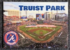 Truist Park Atlanta Braves 2.5 x 3.5 Inch Fridge Magnet Hardback JC3 picture