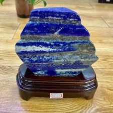 4.54LB  Lapis Lazuli Freeform Polished Rough Tumble Healing Crystal Specimen Sto picture