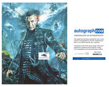 JAVIER BARDEM AUTOGRAPH SIGNED 8x10 PHOTO PIRATES OF THE CARIBBEAN ACOA picture