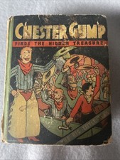 Cherster Gump Finds the Hidden Treasure #766 Vintage BLB Big Little Book picture