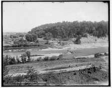 Pierce's Flats, Mount Morris, New York c1900 OLD PHOTO picture