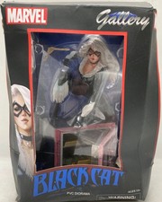 Marvel Gallery Black Cat PVC Diorama Statue Diamond Select 2019 Spider-Man Safe picture
