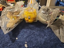 Vintage 1992 Looney Tunes 3D Plastic Mugs Lot of 3 - New Factory Sealed Bugs... picture