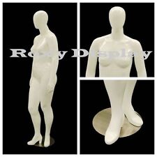 Female Plus Size Egg Head Mannequin Dress Form Display #MD-NANCYW1S picture