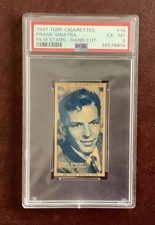 1947 Turf Cigarettes Film Stars Frank Sinatra #16 PSA 6 Low Pop picture