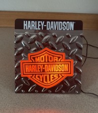 AUTHENTIC HARLEY DAVIDSON LOGO TRAILER HITCH COVER DEALERSHIP DISPLAY RARE picture