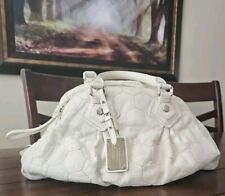 MARC BY MARC JACOBS Guilted Leather Hobo Bucket Crossbody Bag Cream Ivory PERFEC picture