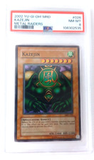 2002 Yu-Gi-Oh KAZEJIN Metal Raiders YUGIOH MRD-026 PSA 8 picture