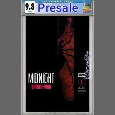 Midnight Spider-Man #1 CGC 9.8 Steve Beach Cover A Variant 10/7 PRESALE picture