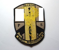 Original Afghanistan Kabul BARON HOTEL Security Afghan made Patch Vcro picture