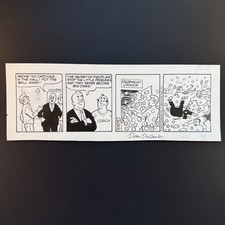 Archie Original Comic Art BASEBALL Signed Dan DeCarlo Riverdale Daily Strip 1993 picture