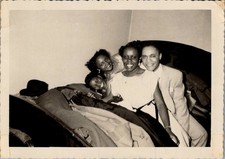 Black Photograph 1940s African American Friends at Katie's Reception Joy picture