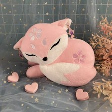 20cm Dolls Genshin Impact Yae Miko Cute Pink Plush Stuffed Pillow Toy Gift picture