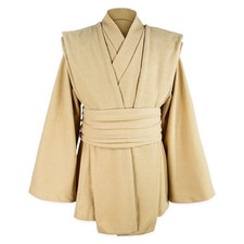 NEW Star Wars Jedi Tunic Adult Large Galaxys Edge Disney Parks Costume Tan Beige picture