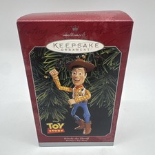 Hallmark 1998 Woody The Sheriff Disney Toy Story Ornament QXD4163 NEW picture