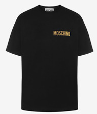 Hot New moschino Men's&women Letter Logo Short Sleeve Cotton T-Shirt picture