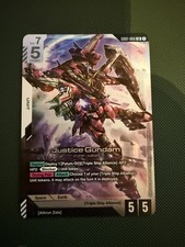Gundam TCG Justice Gundam GD01-066 LR English NM picture